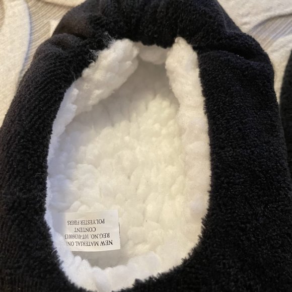 Justice Girls Size Medium 3-6 Sleepy PANDA Slippers New Without Tags Soft & Warm - Picture 5 of 5